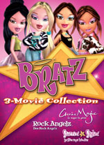 BRATZ GIFT SET (3-MOVIE COLLECTION: GENIE MAGIC, ROCK ANGELZ, STARRIN' & STYLIN')
