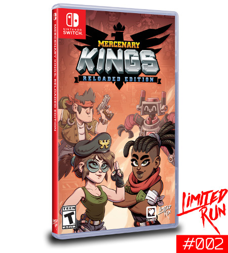 Mercenary Kings: Reloaded Edition - limited run - nintendo switch